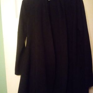 Verve ani black medium cascade cardigan